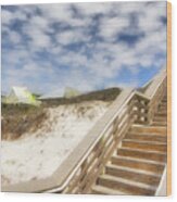 Florida Panhandle Sand Dunes Wood Print