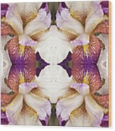 Flower Mandala - 0354d Wood Print