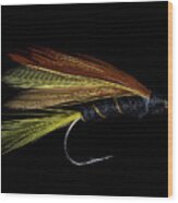 Fly Fishing 3 Wood Print