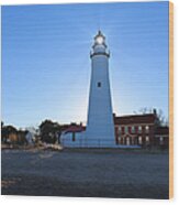 Fort Gratiot Lighthouse Wood Print