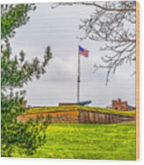 Fort Mchenry National Monument Wood Print