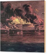 Fort Sumter, 1861 Wood Print