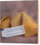 Fortune Cookie Fail Wood Print