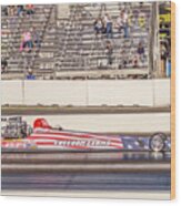 Freedom Top Dragster Wood Print