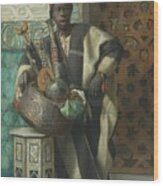 French The Moorish Merchant Wood Print