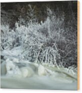 Frost Wood Print