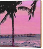 Ft. Lauderdale Pier Wood Print