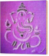 Ganesha Wood Print