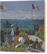 "Garden at Sainte-Adresse" Claude Monet 1867 — Giclee Fine Art Print 