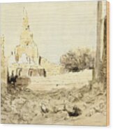 Gaza Minaret 1917 Wood Print