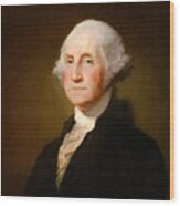 George Washington Wood Print