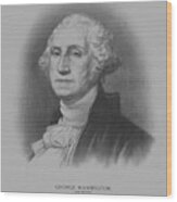 George Washington Wood Print