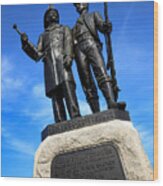 Gettysburg National Park 73rd Ny Infantry Second Fire Zouaves Memorial Wood Print