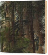 Giant Sequoias Wood Print