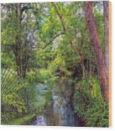Giverny Paradise Wood Print