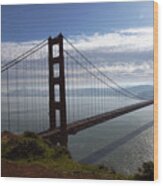 Golden Gate Bridge-2 Wood Print