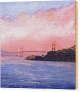 Golden Gate Bridge Wood Print