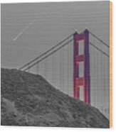 Golden Gate Wood Print