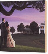 Gone With The Wind Wood Print