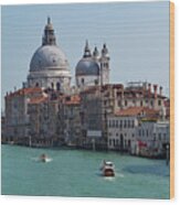 Grand Canal, Venice Wood Print