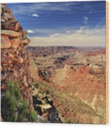 Grand Canyon Wall Wood Print