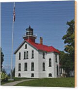 Grand Traverse Lighthouse Wood Print