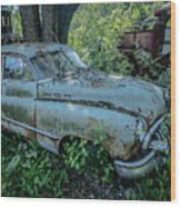 Green Buick #1 Wood Print