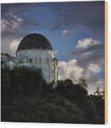 Griffith Observatory Wood Print