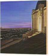 Griffith Park Observatory Wood Print