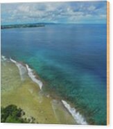 Guam Emerald Sea Wood Print