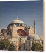 Hagia Sophia Wood Print