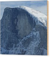 Half Dome Wood Print