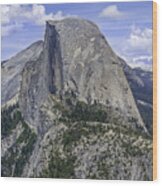 Half Dome Thumb Wood Print