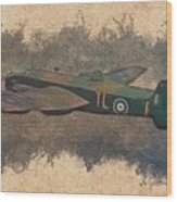 Handley Page Halifax Heavy Bomber Wood Print