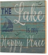 Happy Place-jp3838 Wood Print