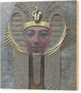 Hatshepsut. Female Pharaoh Of Egypt Wood Print