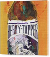 Heady Topper By The Alchemist Vermont Beer Wood Print
