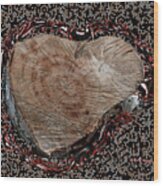Heart Of The Matter Wood Print