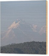 Himalayas From Chittai Golu Dev Wood Print