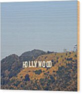 Hollywood Haze Wood Print