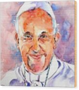 Holy Father #1 Wood Print