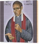 Holy New Martyr Blessed Jerzy Popielusko 030 Wood Print