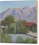 Home In The Catalinas Wood Print
