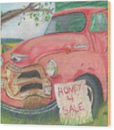 Honey 4 Sale Wood Print