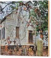 Horn Creek Baptist Church And Cemetery Wood Print