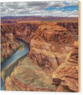 Horseshoe Bend Arizona - Colorado River $4 Wood Print