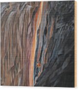 Horsetail Falls Wood Print
