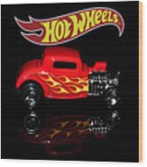 Hot Wheels '32 Ford Hot Rod Wood Print