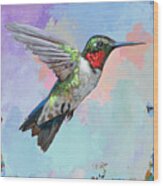 Hummingbird #4 Wood Print