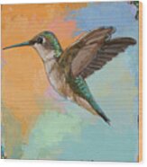 Hummingbird #5 Wood Print